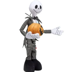 Figurine à poser Halloween Disney Mr Jack jambes extensibles H68cm (2 modèles)