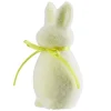 Figurine à poser lapin en mousse et velours pastel H10cm (4 modèles) < Gifi Outlet