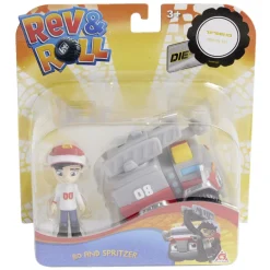 Figurine + voiture Bo et Spritzer Rev&Roll plastique + 3ans < Gifi New