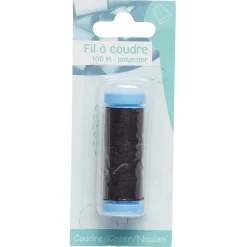 Fil à coudre polyester noir 100 m < Gifi Online