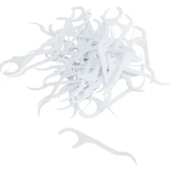 Fil dentaire avec manche cure dents 50 pièces < Gifi Discount