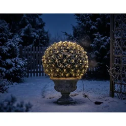 Filet lumineux 100LED blanc chaud 120x120cm < Gifi Outlet