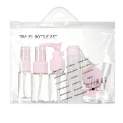 Flacon de voyage kit 9 pièces (3 modèles)