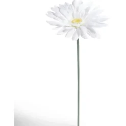 Fleur artificielle blanche marguerite tige XXL H150cm < Gifi Outlet