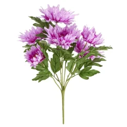 Fleur artificielle piquet pivoine violet 7 têtes < Gifi Sale