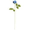 Fleur artificielle rose bleue H51cm < Gifi Outlet
