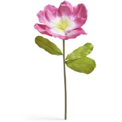 Fleur artificielle rose et blanche tige XXL H105cm < Gifi Sale
