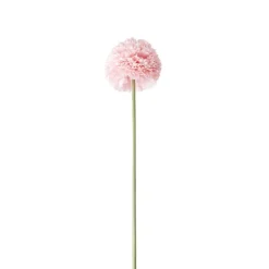 Fleur artificielle 1 tige allium rose H72cm