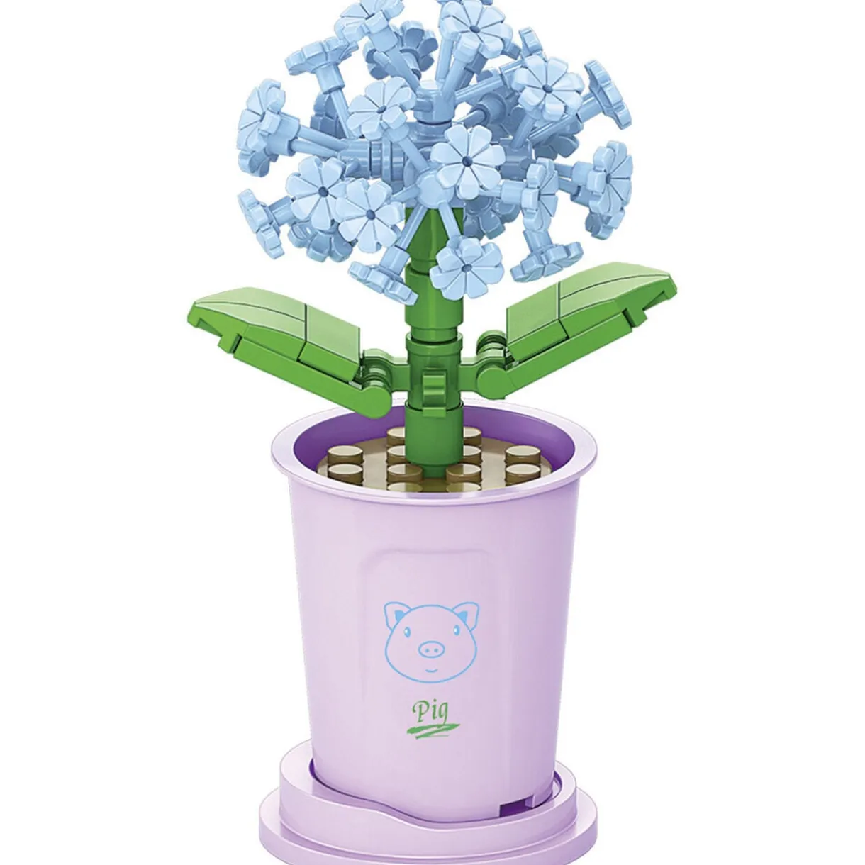 Fleur à construire hortensia 60 pièces < Gifi