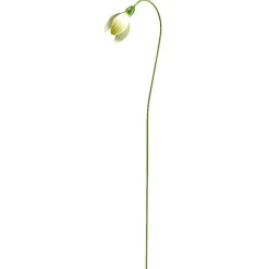 Fleur métal à planter lotus H60cm (3 modèles)