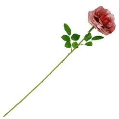 Fleur tige rose artificielle Ø15xH60cm (4 modèles)