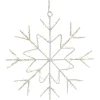 Flocon de Noël lumineux 55LED blanc chaud H20cm < Gifi Best