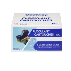 Floculant 1kg cartouche 20gr < Gifi