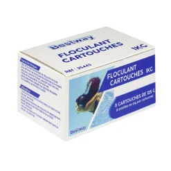 Floculant 1kg cartouche 20gr < Gifi