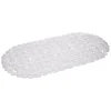 Fond de baignoire antidérapant design galet pvc blanc < Gifi Online