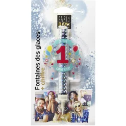 Fontaine de glace feu d'artifice bouteille chiffre 1 < Gifi Clearance