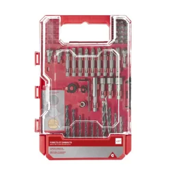 Forets et embouts en métal dans boîte plastique 57 pièces < Gifi Clearance