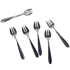 Fourchette à huître en inox x6 < Gifi