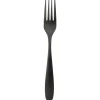 Fourchette inox L20,5cm manche bagatelle noir