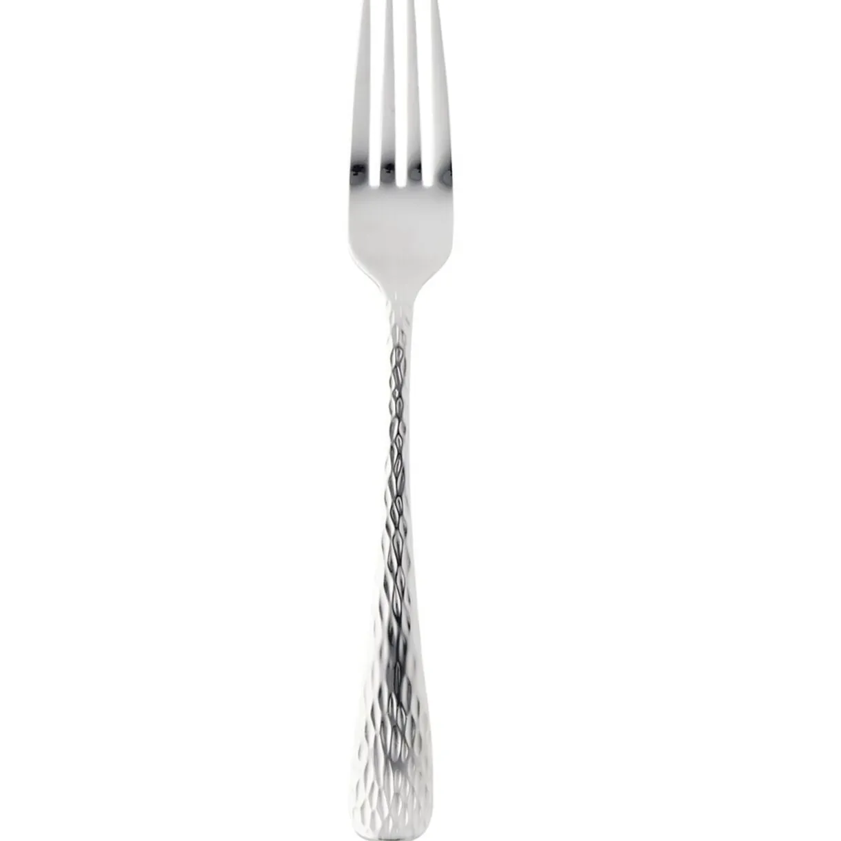 Fourchette inox L20,5cm manche effet onde < Gifi Discount