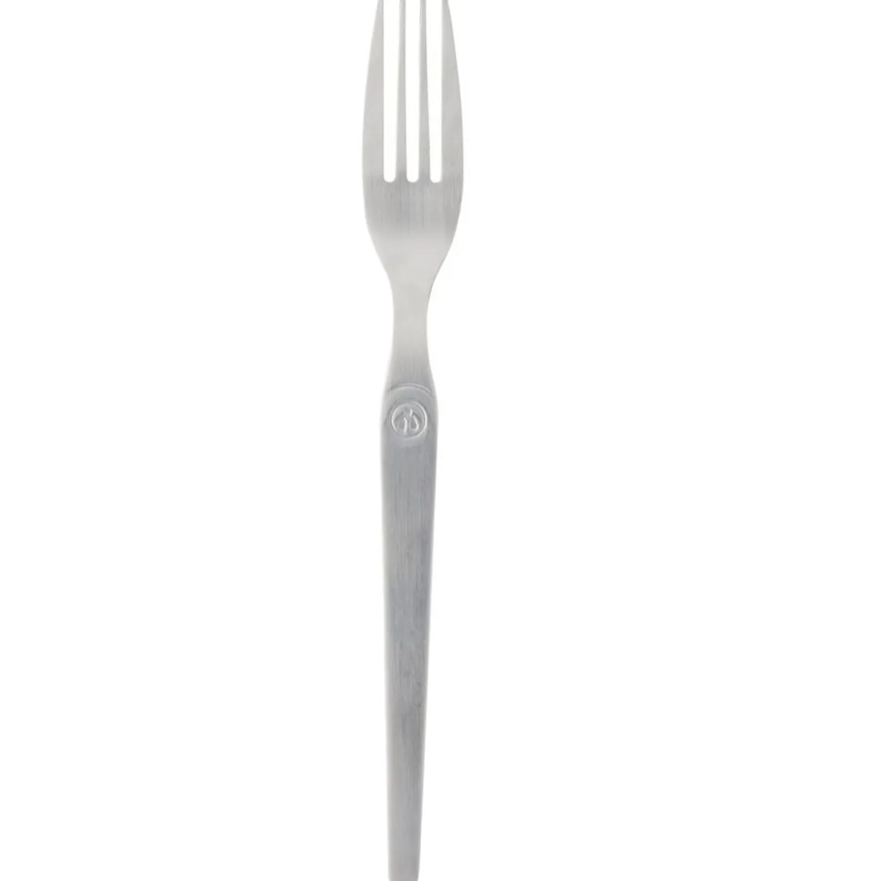 Fourchette Laguiole inox L22cm blanc argenté