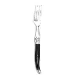 Fourchette Laguiole inox manche ABS gris < Gifi Best
