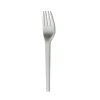 Fourchette plastique blanc x12