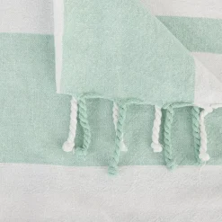 Fouta 1 personne coton rayure bayadère 90x170cm (2 modèles) < Gifi Best