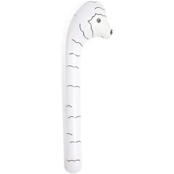 Frite gonflable lama blanc et noir L98cm