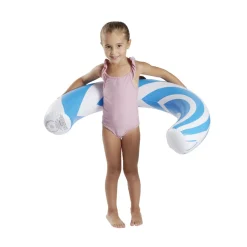 Frite gonflable XL plastique bleu et blanc 58x15xL89cm < Gifi Clearance