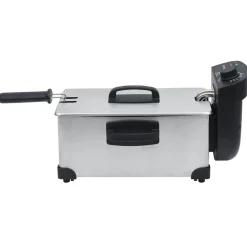 Friteuse électrique Homday en inox 3L 2000W < Gifi Hot