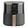 Friteuse sans huile à air chaud 4,2L écran tactile noir et doré 1400W < Gifi