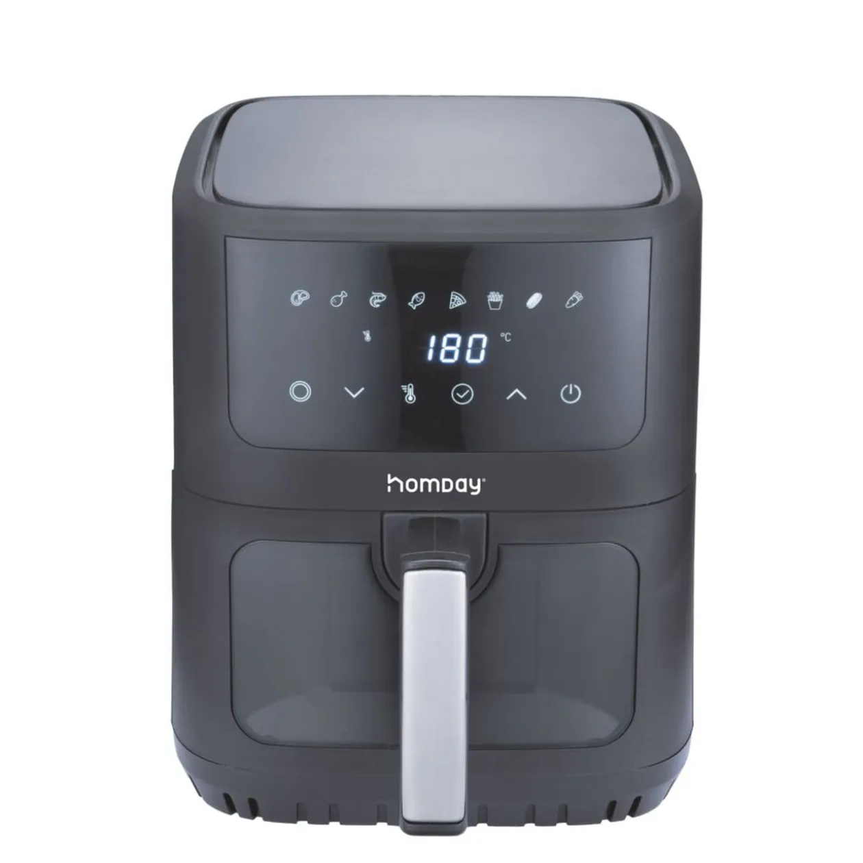 Friteuse sans huile 6,5L multifonction avec vitre L28xP39xH34cm