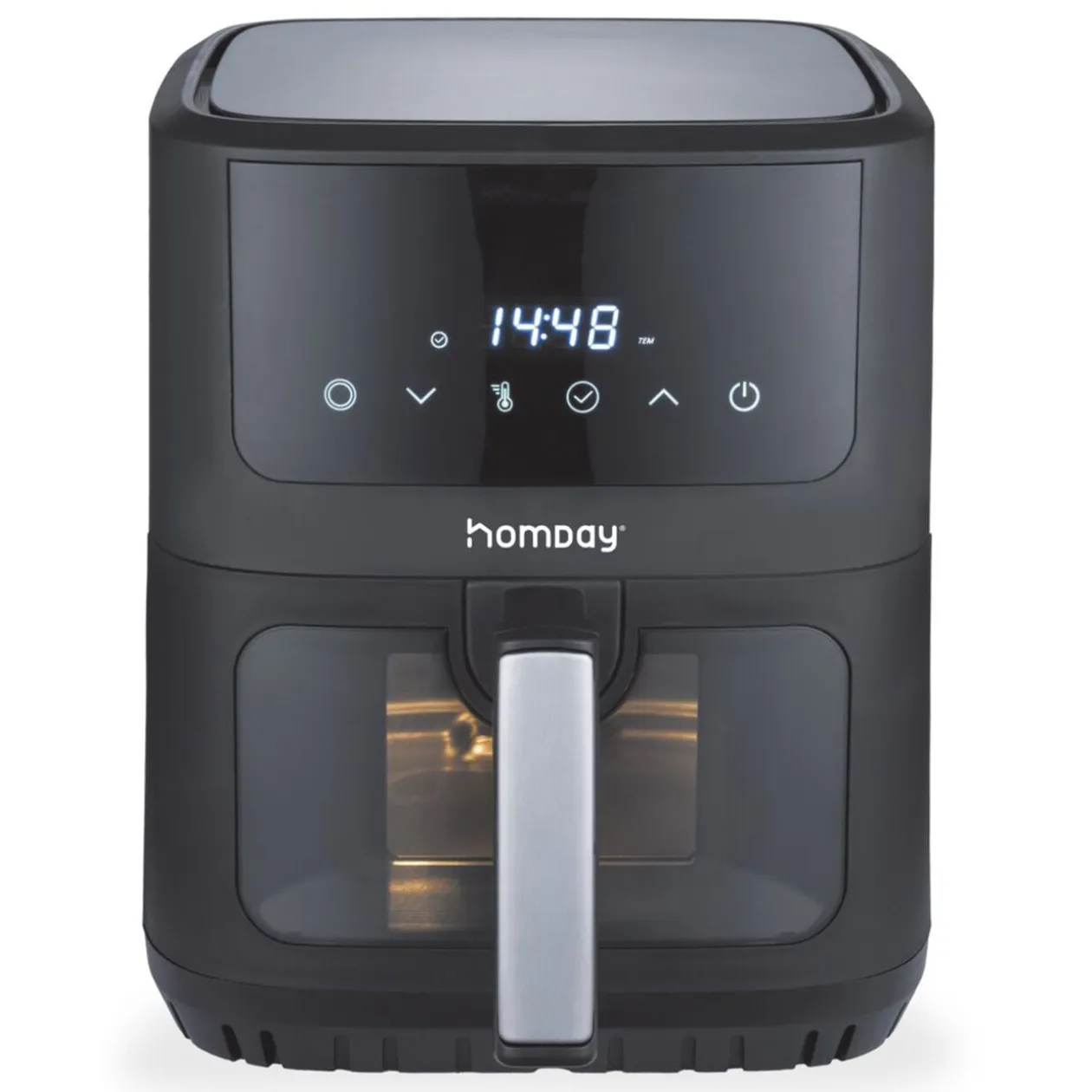Friteuse sans huile 6,5L multifonction avec vitre L28xP39xH34cm