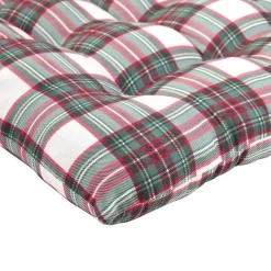 Galette de chaise carrée imprimée motif Noël 38X38X4 cm (2 modèles) < Gifi Outlet