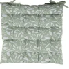 Galette de chaise carrée motif liberty vert 40x40cm < Gifi Outlet