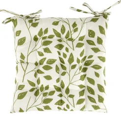 Galette de chaise carrée polycoton avec motif 40x40cm (2 modèles) < Gifi Online