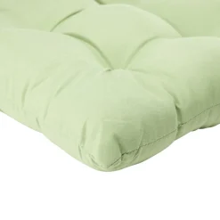 Galette de chaise carrée unie verte 38x38cm < Gifi New