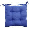 Galette de chaise carrée 38x38cm bleu < Gifi Sale