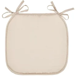 Galette de chaise polyester taupe