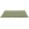 Galette de chaise rectangulaire textilène vert olive 35x40cm