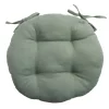 Galette de chaise ronde Ø38cm vert foncé