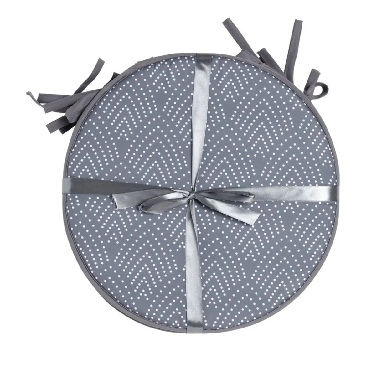 Galette de chaise ronde x4 avec motif Ø38cm (4 modèles) < Gifi Outlet