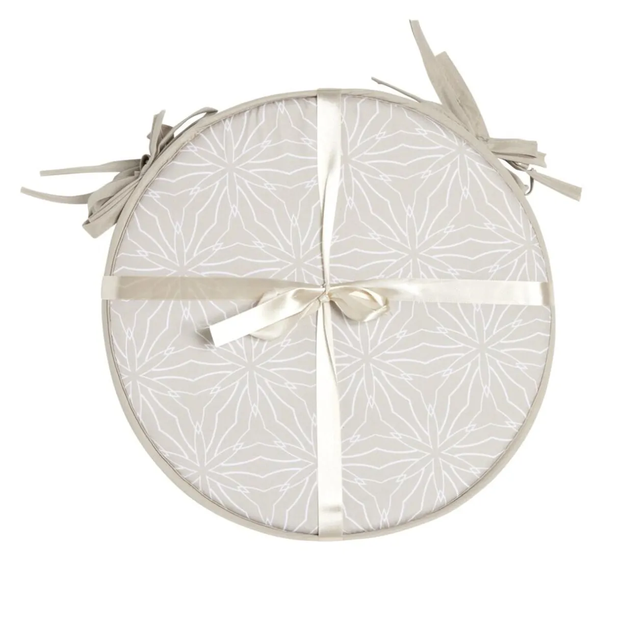 Galette de chaise ronde x4 avec motif Ø38cm (4 modèles) < Gifi Outlet