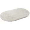Galette pour chien ovale gris clair 37x60cm