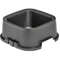 Gamelle carrée bleue 500ml - plastique 16,6x16,6xH6,5cm < Gifi