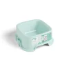 Gamelle carrée pour chien plastique vert 500 ml - 16,6x16,6xH.6,5cm < Gifi