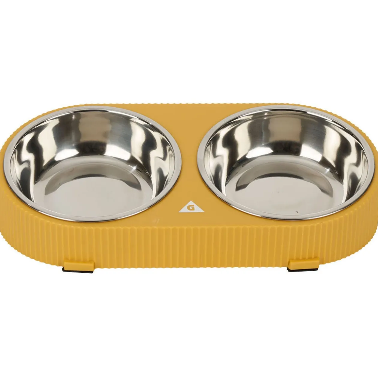 Gamelle double chien 2-en-1 anti glouton