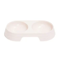Gamelle double pour animaux - 2 coloris