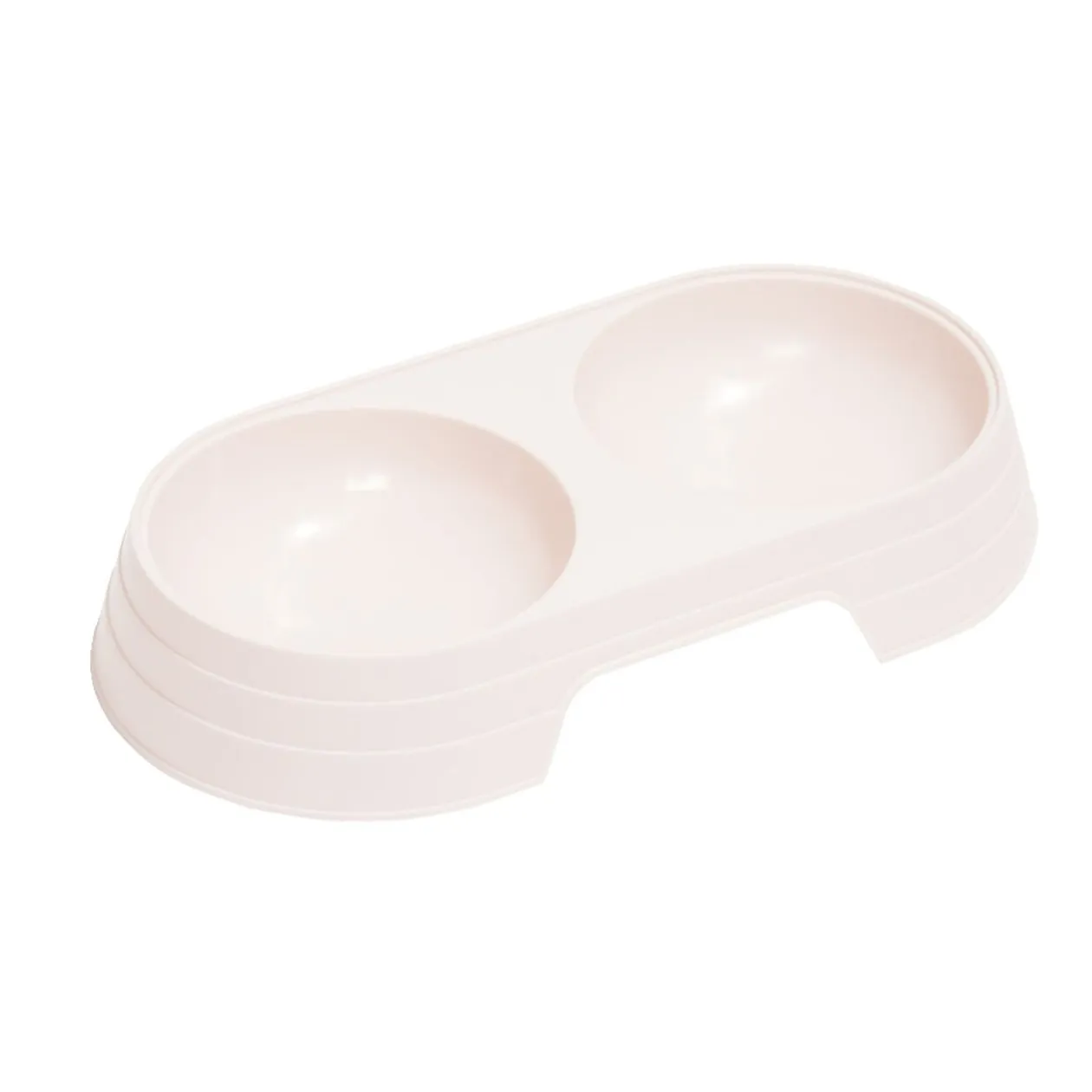 Gamelle double pour animaux - 2 coloris